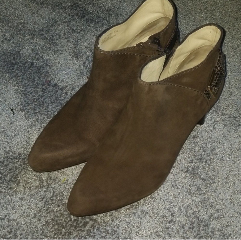 Cole Haan nike air suede booties